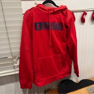 Red Anaheim Angels Hoodie
